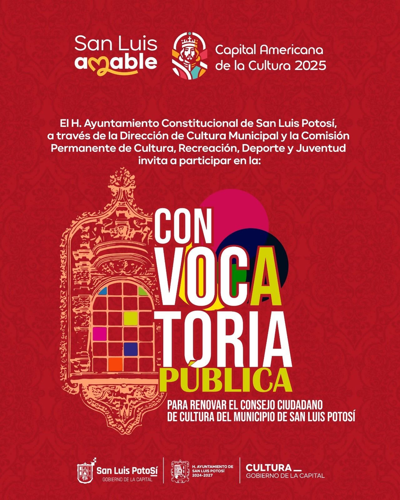 ¿Quieres ser parte del Consejo Ciudadano de Cultura?
